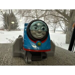 Thomas & Friends TrackMaster Turbo Thomas motorized train w/ booster track WORKS